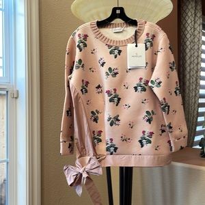 Beautiful brand new Moncler floral sweatshirt!